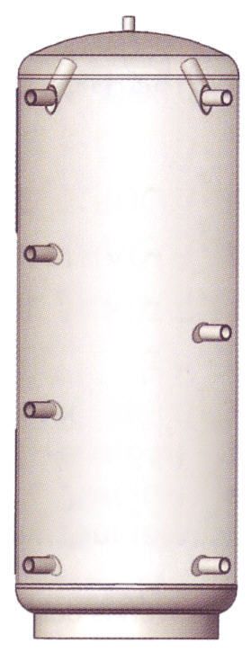 ATMOS Pufferspeicher ohne Wärmetauscher mit Vliesisolierung 120 mm Typ PAP Killus-Technik.de