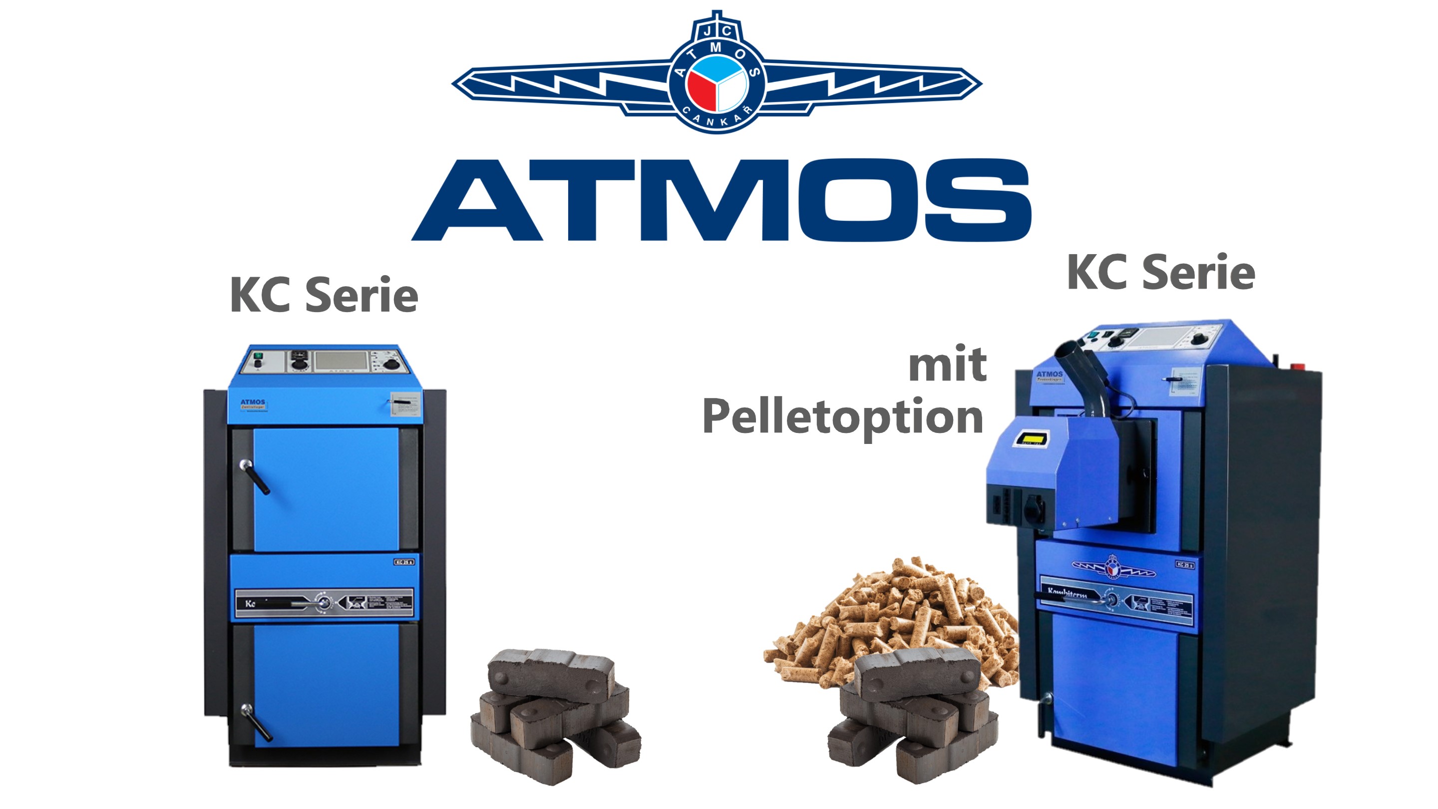 ATMOS Kohlevergaser auch mit Pelletoption