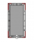 Preview: Aktion Silotec Holzpellets-Lager HPL 165 im Holzgestell - Grundfläche 1,65 x 2,23 m max. 4,36 t