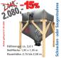 Preview: Aktion - Silotec Holzpellets-Silo HPS 200 im Holzgestell - Grundfläche 1,95 x 1,95 m - max. 3,6 t