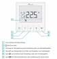 Preview: Smarte Raumeinheit KMS-remote für die Regler KMS-D, KMS-D+, KSF-Pro und WHMS