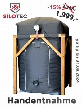 Aktion Silotec Holzpellets-Lager HPL 165 im Holzgestell - Grundfläche 1,95 x 1,95 m max. 4,53 t