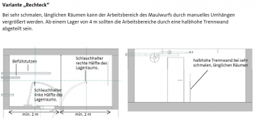 Pellet Maulwurf® Classic HZ Set mit elektrischem Antrieb