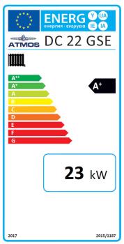 Energielabel ATMOS DC22GSE