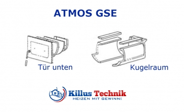 ATMOS Keramik für DC25GSE (kurze Ausführung)