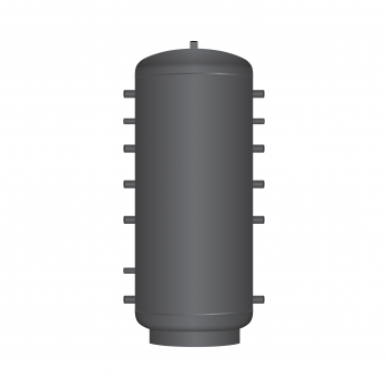 Pufferspeicher PR2 1000 mit 2 Wärmetauscher, Durchmesser 790 mm und 180° Anschlüsse