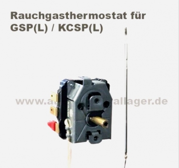 Rauchgasthermostat bis 300°C für ATMOS GSP(L) und KCxxSP(L) - mit 2 Schaltkreisen