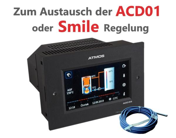 ACD03 Touchregler - Austauschregler-Set für defekte ACD01 oder Smile Steuerung