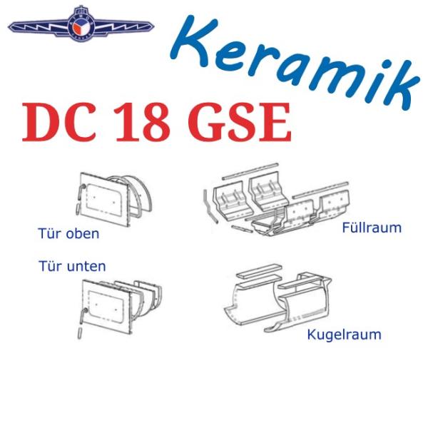 Keramik für ATMOS DC 18 GSE