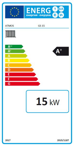 Energielabel GS15 ATMOS