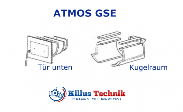 ATMOS Keramik für DC25GSE (kurze Ausführung)