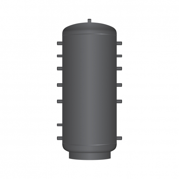 Pufferspeicher PR2 200 mit 2 Wärmetauscher und 180° Anschlüsse