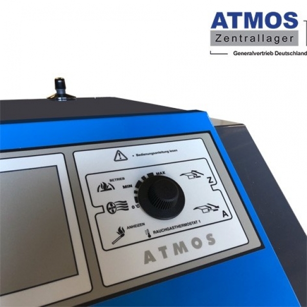 Rauchgasthermostat bis 300 °C - S0031 für ATMOS Holz- und Kohlevergaser