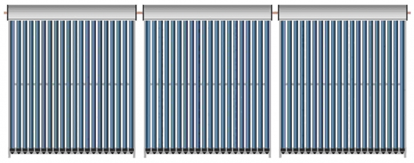 Vakuum-Solaranlage HL-VRK-20-3