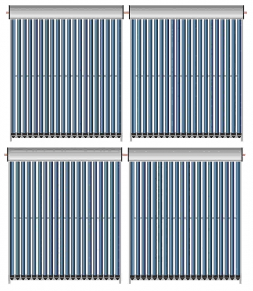 Vakuum-Solaranlage HL-VRK-20-4