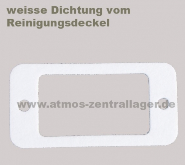 Dichtung weiß für Reinigungsdeckel ATMOS Pelletkessel