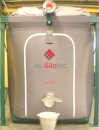 Silotec Holzpellets-Lager HPL 165 im Stahlgestell