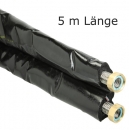 OEG Doppelwellrohr aus Edelstahl DN20 mit 19 mm Isolierung; Länge 5 m (35,38 € / m)